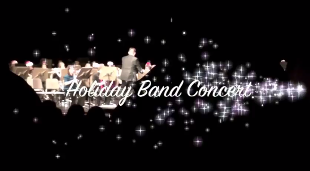 VIDEO: The Sounds of the Huntley High School Holiday Band Concert