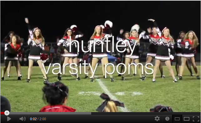 [Video] Varsity Poms at Homecoming