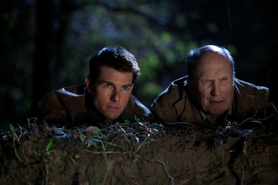 Tom Cruise, left, is Reacher and Robert Duvall is Cash in Jack Reacher, from Paramount Pictures and Skydance Productions. (courtesy of MCT Campus)