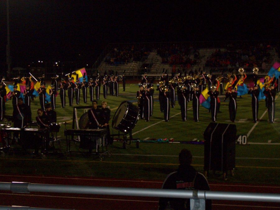 Marching band finishes season strong at Lincoln Way East High School