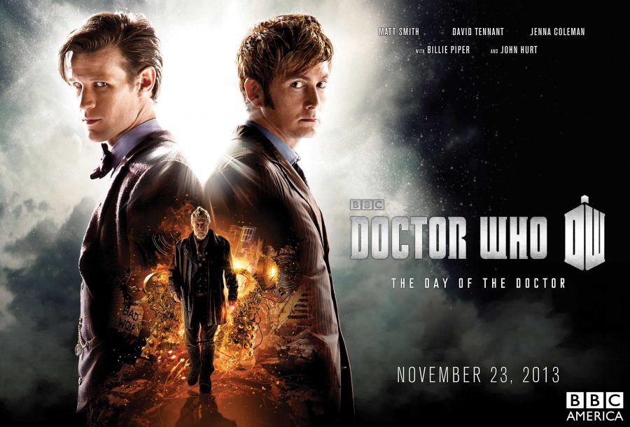 Matt Smith, David Tennant, and John Hurt star in The Day of the Doctor (MCT Campus). 