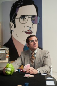 Steve Carell brings big laughs in his return as Brick Tamland.  (Courtesy of MCT Campus)