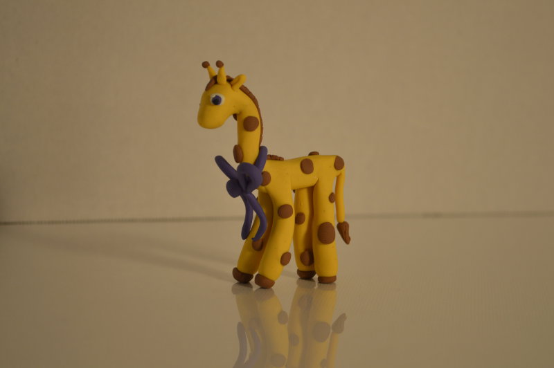 Clay project: How to create a giraffe