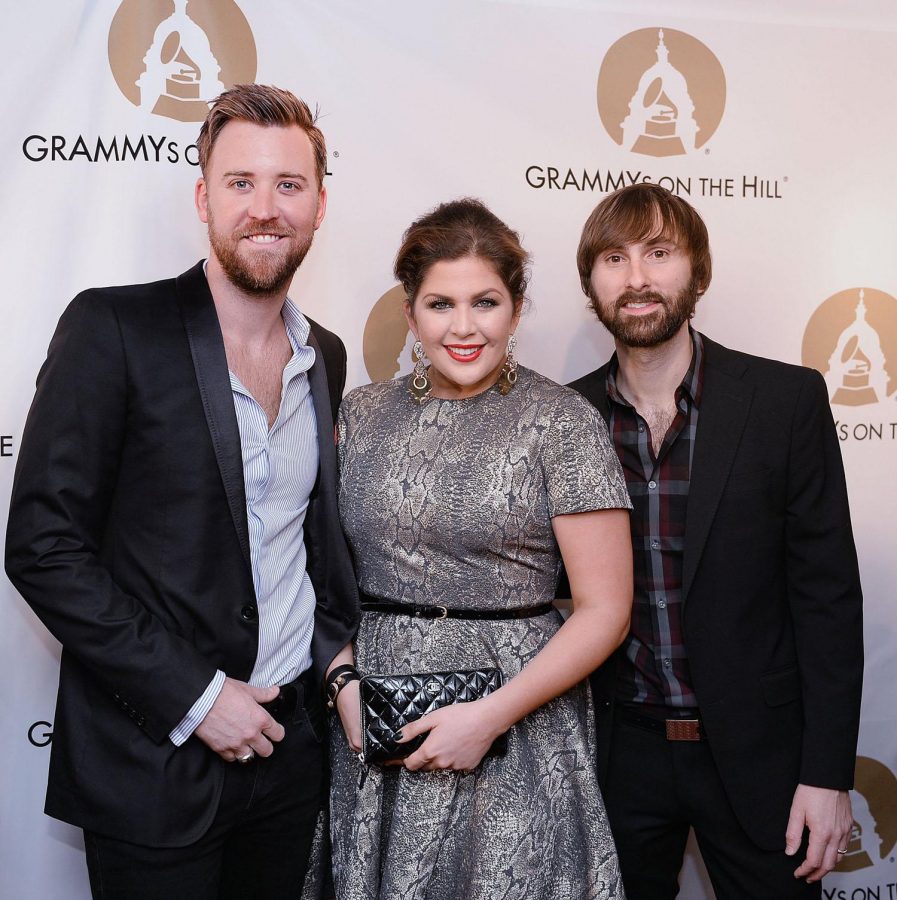 Lady Antebellums Charles Kelley, from left, Hillary Scott and Dave Haywood attend the Grammys on the Hill in Washington, D.C., on Wednesday, April 2, 2014. (Olivier Douliery/Abaca Press/MCT)
