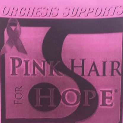 Pink hair dont care: Orchesis Breast Cancer Awareness fundraiser 