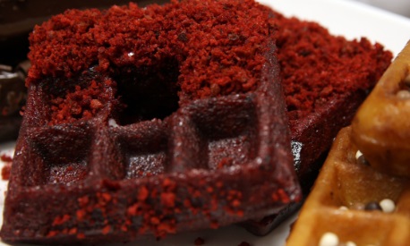 Red Velvet is an ingredient in the Red Velvet French Toast at Brunch Cafe (Courtesy of mctcampus.com)