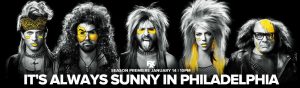 The new season poster for It's Always Sunny In Philadelphia (Courtesy of fxnetworks.com/shows/its-always-sunny-in-philadelphia). 
