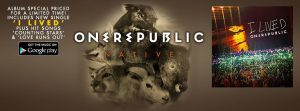 Poster for the new One Republic album called "Native"(Courtesy of .facebook.com/OneRepublic)