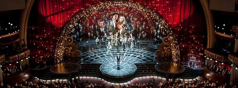 The set for the Academy Awards still leaves many in awe (www.facebook.com/TheAcademy/).