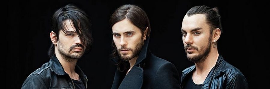 30 Seconds to Mars posing for their most recent album release (Courtesy of www.facebook.com/thirtysecondstomars).