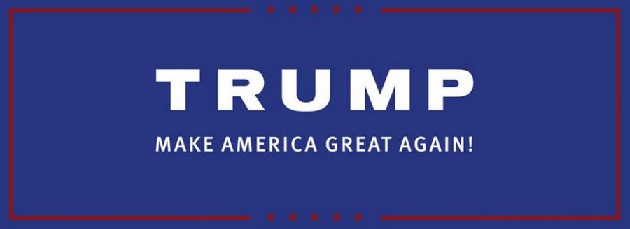 Donald Trump plans to Make America Great Again in his 2016 Presidential campaign motto (Courtesy of www.facebook.com/DonaldTrump/photos).