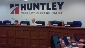 Chesak Elementary students answering the Board's questions.