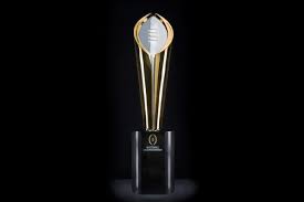 Clemson, Oklahoma, Michigan State, and Alabama will vie for the National Championship trophy in January 2016. (Courtesy of jockington.com)
