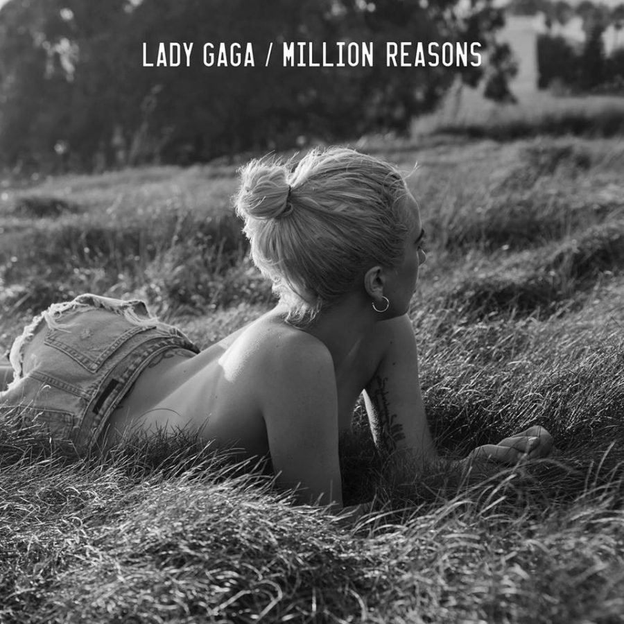 The single cover for Million Reasons (Courtesy of Lady Gagas Facebook).