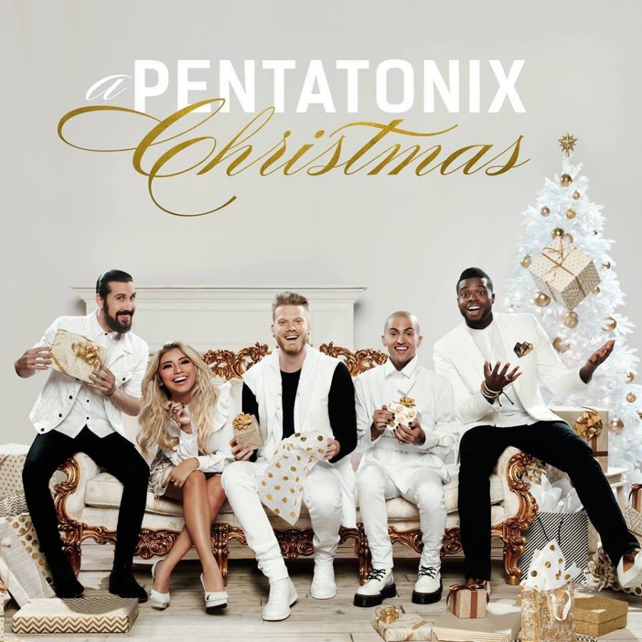 The album cover for the bands latest Christmas album (Courtesy of Pentatonix Facebook).
