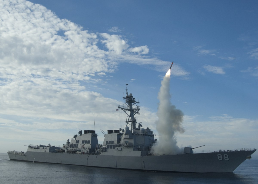 United States, United Kingdom, and France launch strikes against Syria