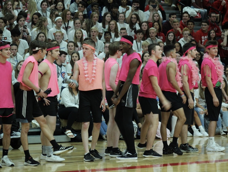 Homecoming pep rally proves to be a success