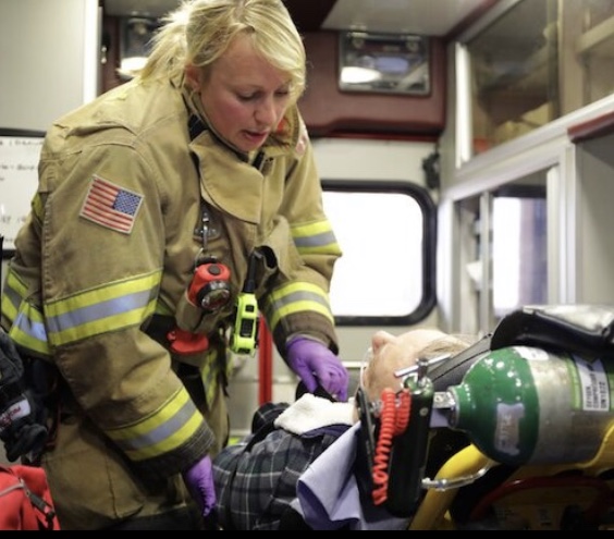 …to be a female firefighter paramedic