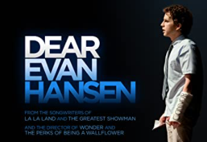 The movie Dear Evan Hansen is adapted from the Broadway hit and young adult book of the same name. (Photo from IMDb) 