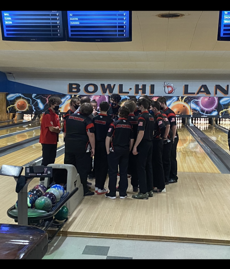 Boys bowling compete Dec. 2 at Bowl-Hi against Woodstock.