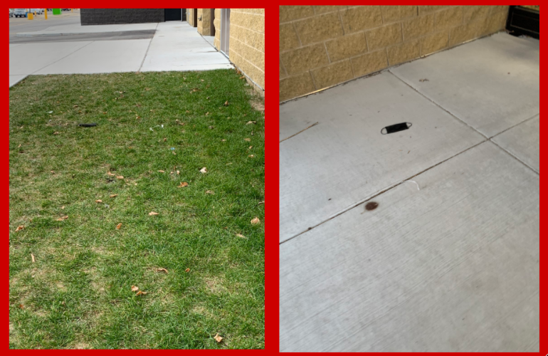 Garbage+found+near+Door+4+by+the+parking+lot+leaves+a+mark+on+the+whole+school.+