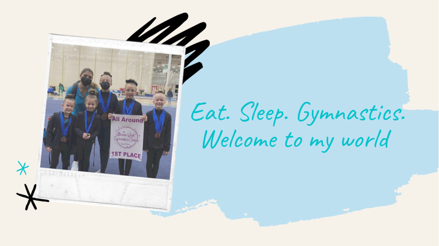 Eat. Sleep. Gymnastics. Welcome to My World.