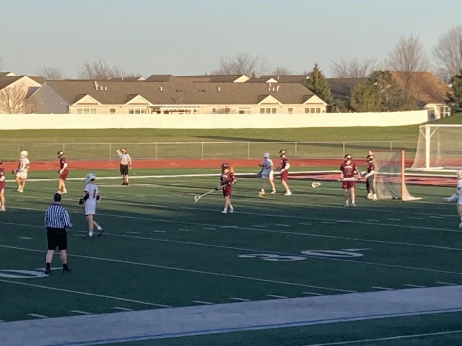 Varsity boys lacrosse brings home another victory