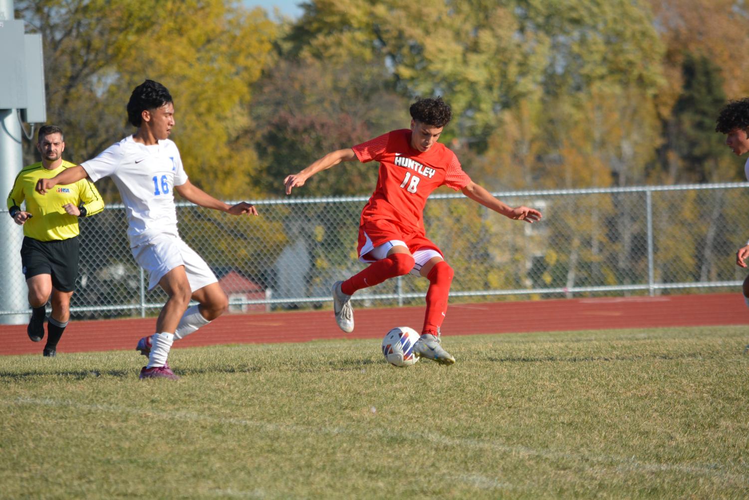 Huntley Boys Varsity Soccer IHSA Regionals, 10.22.2022 The Voice