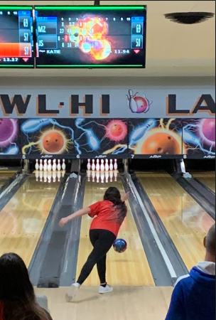 Girls bowling team took on Geneva at Bowl Hi on Dec. 7.