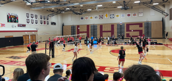 Huntley is challenged in a three set match