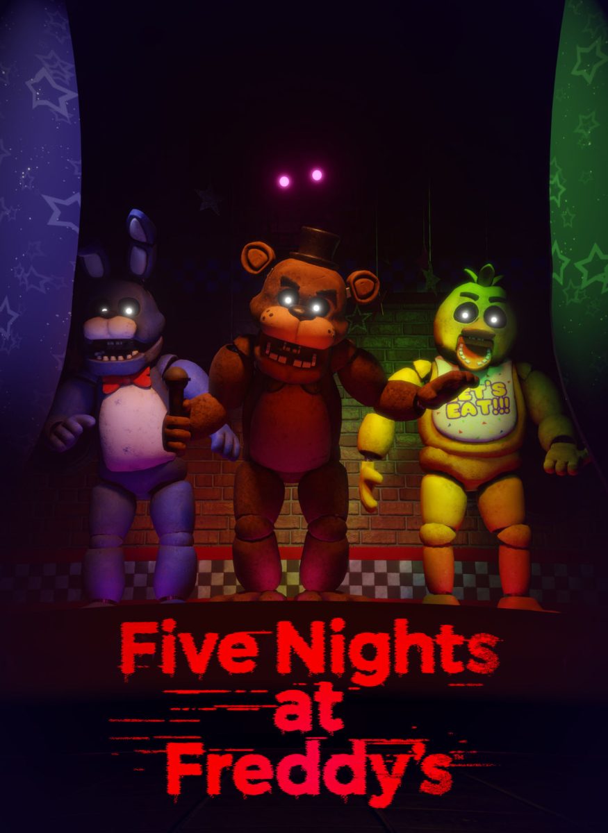 The original game featured characters, such as Freddy, Bonnie, and Chica.