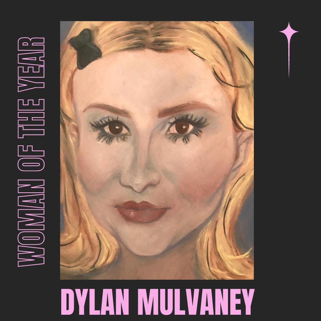 Painting of Dylan Mulvaney.