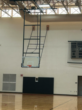 Huntley's basketball court where the team plays with passion as they win.